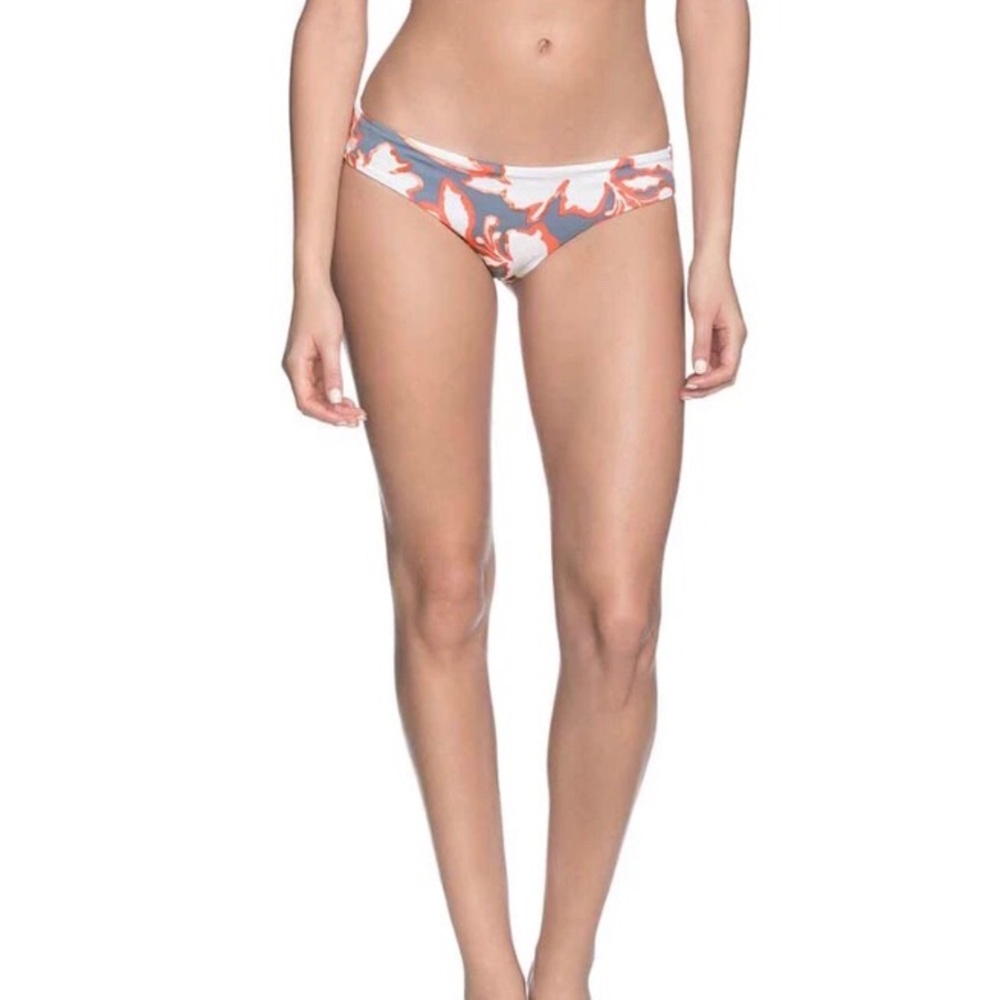 Maaji Paper Flower Delight Bikini Bottoms Sz M